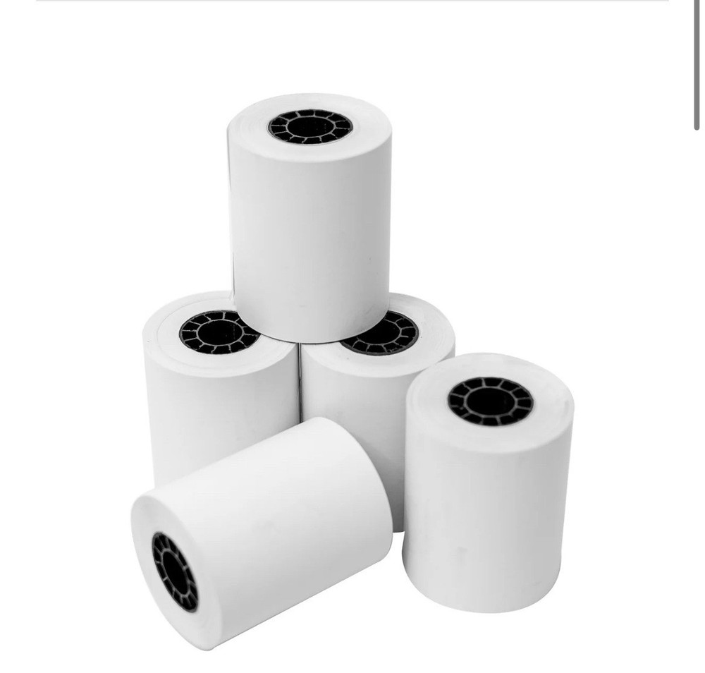 THERMAL PAPER 2 1/4” X 85′ BPA FREE (50 ROLLS/CASE)
