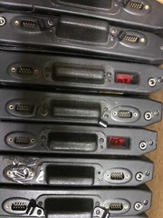 Lot of 15 LXE MX3 Terminal w/Transceiver LA4121 Untested for PARTS or REPAIR