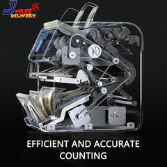 Ultra Series Mixed Denomination Money Counter with Reject Pocket 6.9’’ Full Touc