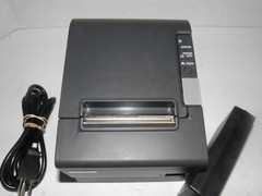 Epson M129H TM-T88IV Thermal POS Receipt Printer Ethernet Printer w Power Supply