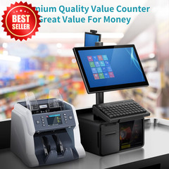 Mixed Denomination Money Counter Machine Multi Currency CIS UV MG IR US