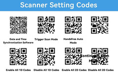 Alacrity Wireless Upgraded Industrial Barcode Scanner, Bluetooth, 433Mhz Blue