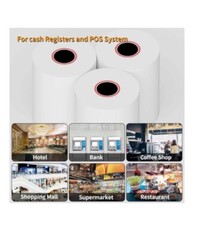 5 Rolls 2 1/4″ x 85′ Thermal Cash Register Credit Card POS Receipt Paper (85FT)