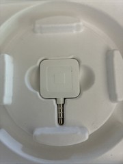 Square A-PKG-0206-01 Credit Debit Card Reader – White for Apple iPhone & Android