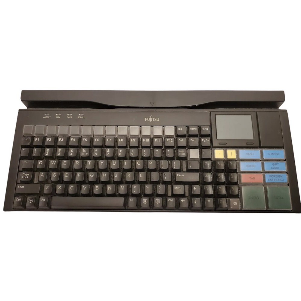 Fujitsu Pos Register Keyboard For Retail Use