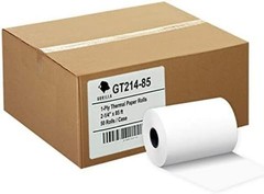 Quality 50 Count Thermal Paper Rolls 2 1/4 x 85′ – Compatible with Clover POS