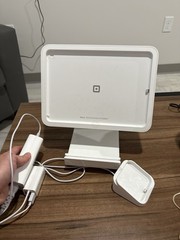 Square Stand POS Terminal Base & Dock Kit (Model S089) – White Countertop Mount