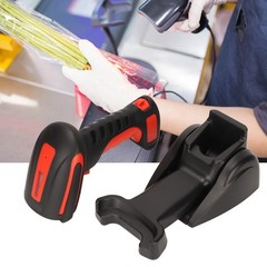 Wireless Barcode Scanner Bluetooth 2.4GHz Wireless Wired Connection Vibration