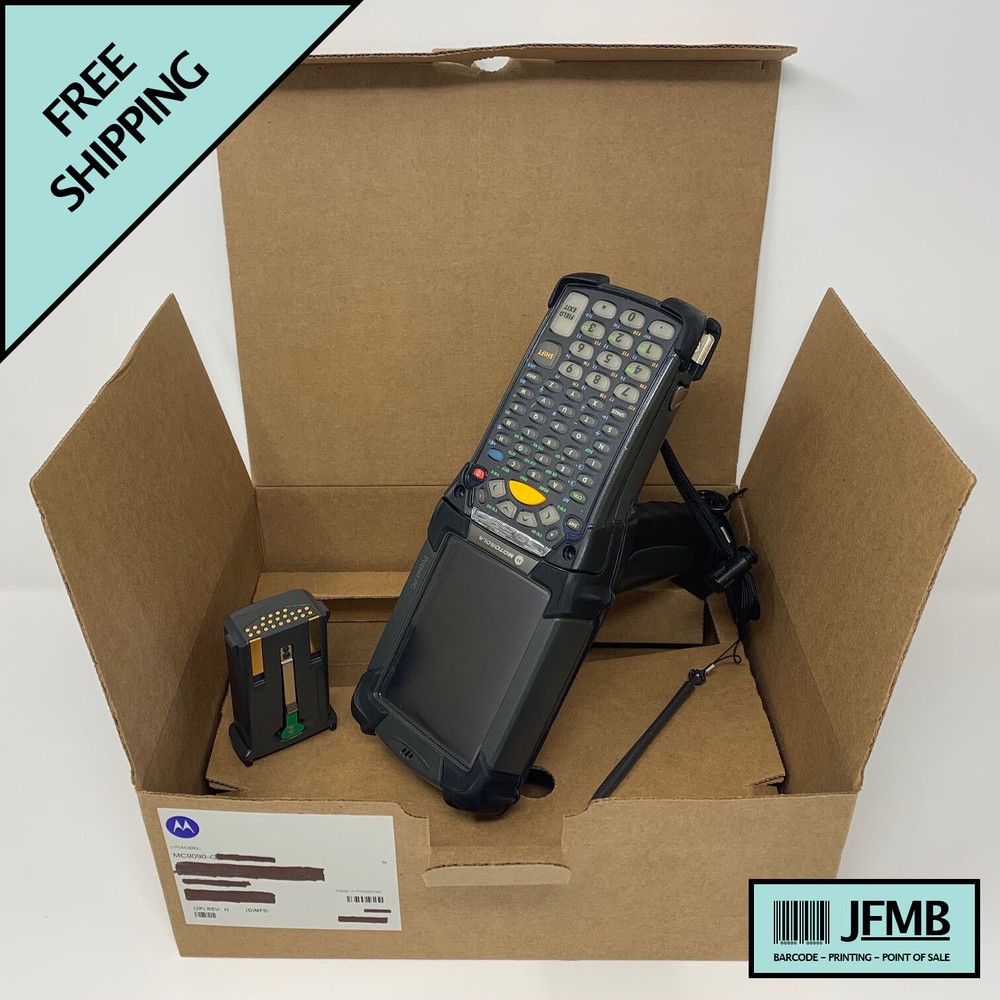Symbol Motorola MC9090 G MC9090G Wireless Laser Barcode Scanner CE 5.0 WiFi