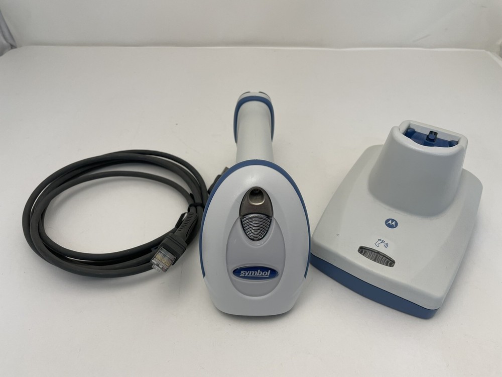 Symbol DS6878 Handheld Barcode 1D/2D Scanner Wirless w/ Charger DS6878-HC2000BWR