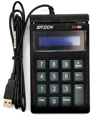 ID Tech SREDKey Keypad with Encrypted MagStripe Card Reader IDT-534833TEB