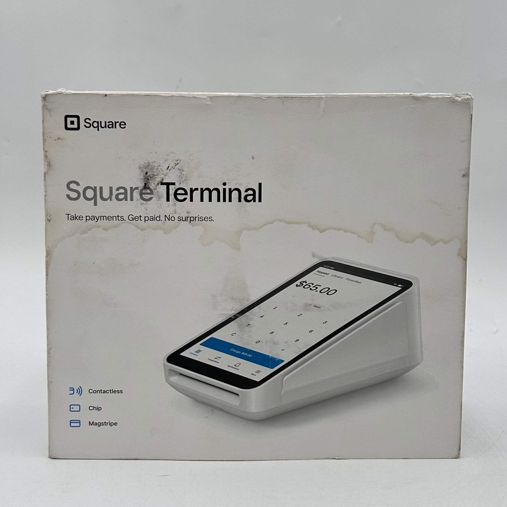 New Square Terminal All-In-One Wireless Credit Card/POS Device SPD2-01