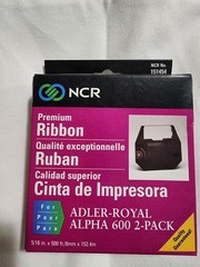NCR Premium Ribbon Adler Royal Alpha 600 1-Pack For Typrwriter New