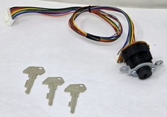 Samsung SAM4S 401JYA-001-05 Lock Control for Cash Register w/ P,REG,Z Keys