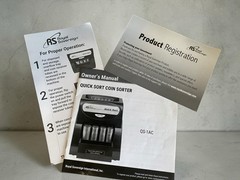 Royal Sovereign Quick Sort Electric Coin Sorter Counter Machine QS-1AC Tested
