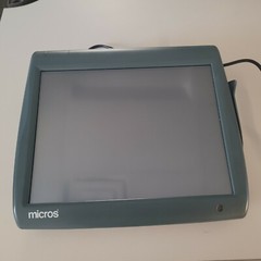 Micros WS5A Workstation Touchscreen POS Terminal/Register 400814-101 with Stand