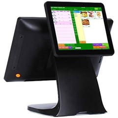 ASSUR AW9 15″ POS System, Cash Register w/ Touch Screen + 9″ customer display