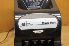 Royal Sovereign QS-1AC Quick Sort Electric Coin Sorter TESTED + Coin Wrappers