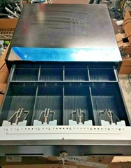 M-S Cash Drawer J-423 – USB Interface – w/ Money Tray & Key – 40 x 42 x 10 cm