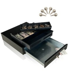 16″ Cash Drawer – Cash Registers – Cash Register Drawer for POS – Square Cash…