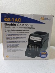 Royal Sovereign USD Coin Sorter Patented Anti-Jam Technology With 🪙 Wrappers