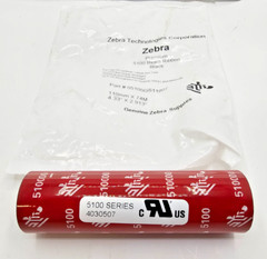 (QTY2) Zebra 05100GS11007 110mm x 74M 4.33″ x 2.913″ 5100 Resin Ribbon