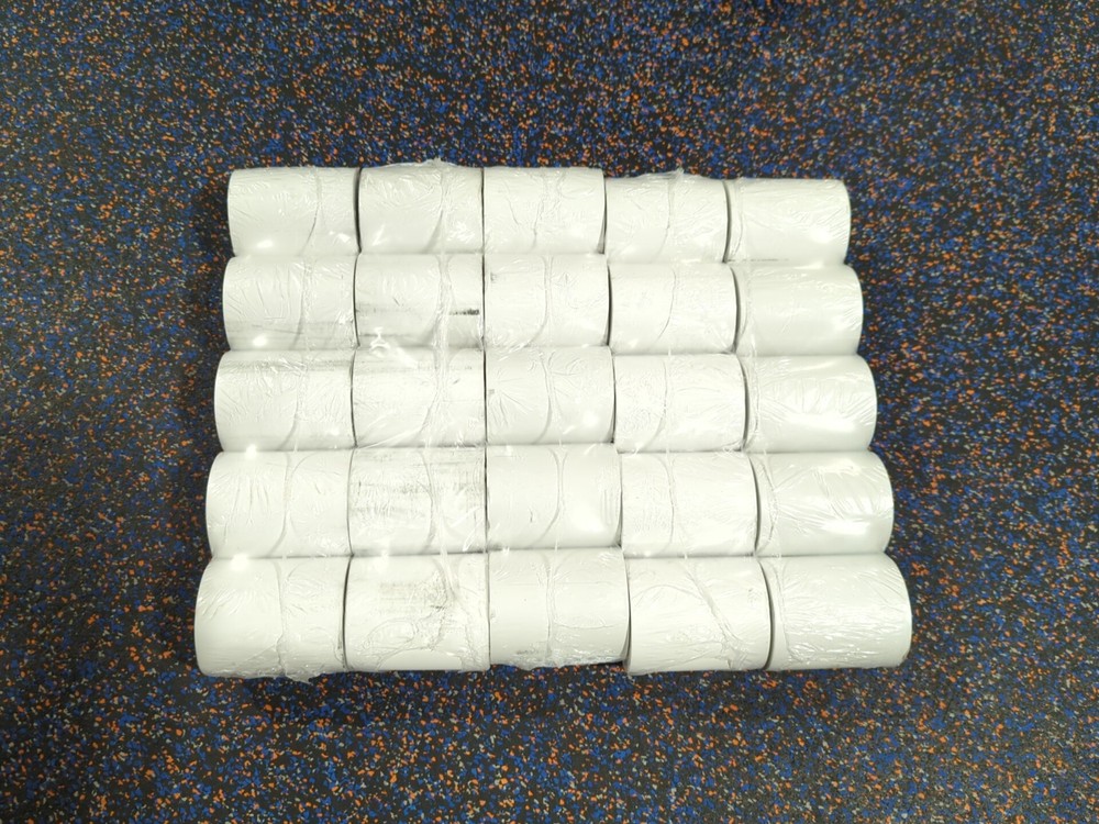 25 Rolls Thermal Receipt Paper 78mm Wide 15mm Core (5 Packs of 5) POS New Sealed