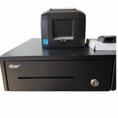 Star TSP650II Thermal POS Receipt Printer w PS Bluetooth + Star Cash Drawers Lot