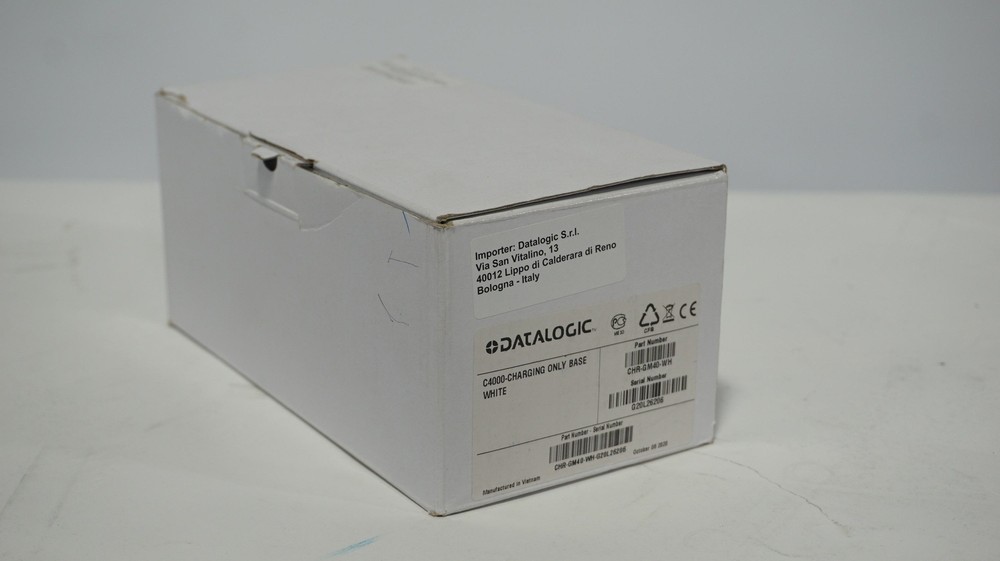 NEW=DATALOGIC CHR-GM40-WH C4000 CHARGING BASE FOR M4100 GRYPHON BARCODE SCANNER