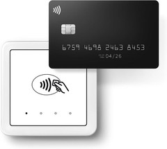 Solo Touch-Screen Payment Card Reader with Charging Station & Free Mobile Data
