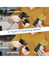 Eyoyo Wired 1D QR 2D Barcode Scanner Bar Codes Reader Image Automatic Scanning