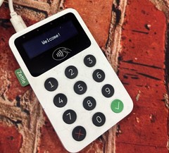 Zettle Reader 2 by PayPal Card Reader POS Machine + Dock 2 White Used with USB