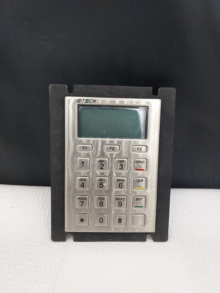 Genuine Original ID Tech SmartPIN L100 PTS Certified Pin Pad UNTESTED FOR PARTS
