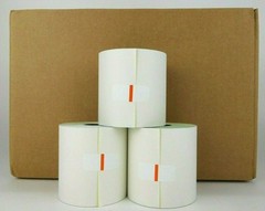 Receipt Label Rolls 2-Ply Dot Matrix 3″ x 3″ Impact White 51579-4005 – 50 Rolls