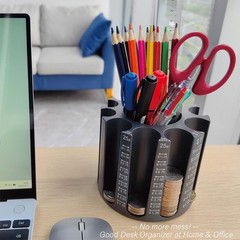Coin Counter Change Sorter & Desk Organizer | Piggy Bank for Adults & Kids | Hol