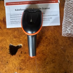 Tera Barcode Scanner Wireless Versatile 2-in-1 2.4Ghz Wireless + USB 2.0 Wired