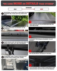 FRP Hard Tri-Fold Tonneau Cover 8’2″ For 2002-2026 Ram 1500 LB No Rambox