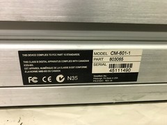 Lot of 6 Untested Vocollect CM-601-1 5-Bay Charger 803065