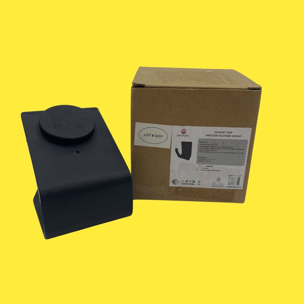 Barcode Scanner Mount CTA Magnetic Grip Barcode add-mgbsm #190 z41/11 (AR)