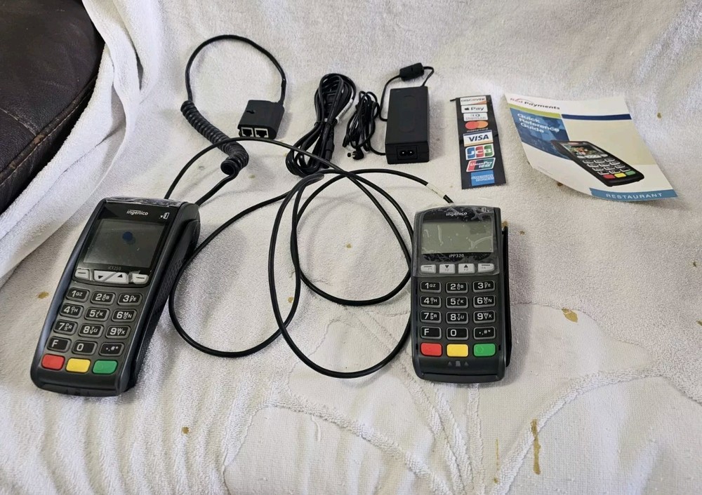 INGENICO IPP320/ICT250 POS CARD READERS w/Extras (Pre-Owned)