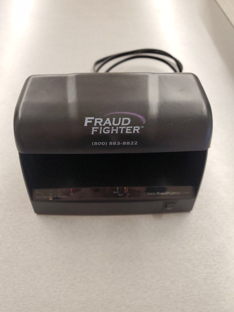 Fraud Fighter Counterfeit Detection Scanner UV-16 Model HD4X2-120A