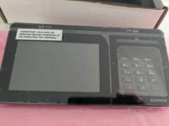 NEW Equinox Luxe 8500i LCD Touchscreen Payment Terminal (no cables)