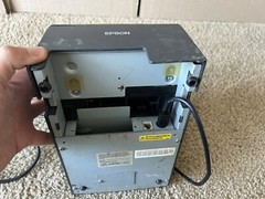 Epson M188B POS Receipt Printer W/ Adapter. TM-U220B . For Parts, Blinks Red