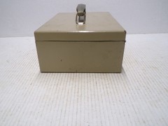 Metal Cash Box Removeable Tray