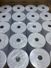 QTY=40: BUYREGISTERROLLS 31150 3″ 1-Ply x 150′ 76mm Width x 2.85 Inches Diameter