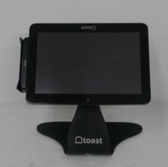 ELo Touch Solutions AIO Toast POS tablet Model ESY10i1 w/ Stand & Cardreader