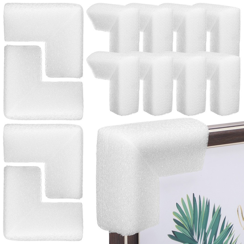 24Pcs Lightweight Epe Corner Protectors for Shipping Frames Furniture Guard