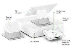 Clover Station DUO- Dual Screen POS + Merchant Account/ Cash Drawer not included