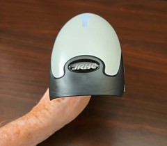 2.4Ghz Wireless Barcode Scanner USB Cordless Laser Barcode Reader Handhold