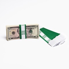 500 Self Sealing Currency Bands- $250 Denomination